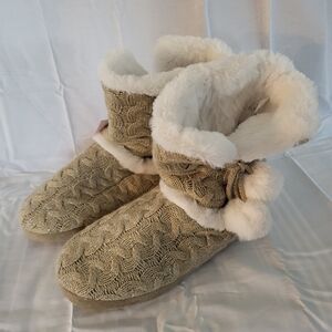 Chinese Laundry Women's Indoor/Outdoor Non-Slip Sole House Slipper Size L(9-10)